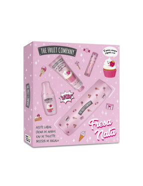 Set regalo Fresa y Nata