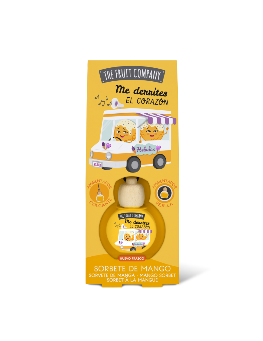 Ambientador coche Sorbete de Mango