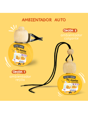 Ambientador coche Sorbete de Mango