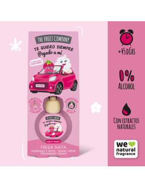 Ambientador coche Fresa y Nata