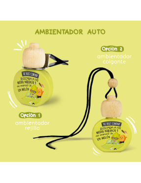 Ambientador coche Melón